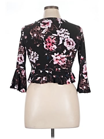 Hot Kiss 3/4 Sleeve Top (view 2)