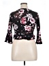 Hot Kiss Black 3/4 Sleeve Top Size XL - photo 2