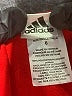 Adidas 100% Recycled Polyester Red Track Jacket Size 6 - photo 3