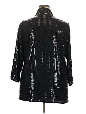 AK Anne Klein Long Sleeve Top (view 2)
