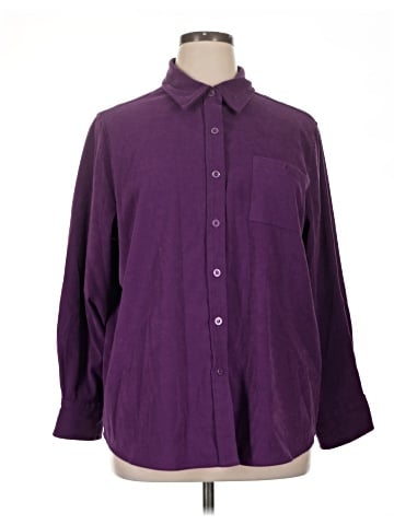 Basic Editions Long Sleeve Polo (view 1)