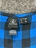 Volcom 100% Cotton Plaid Blue Casual Dress Size 10 - photo 7