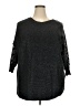 Siren Lily Black 3/4 Sleeve Top Size 3X - photo 1