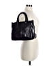 Harve Benard Solid Black Leather Satchel One size - photo 2