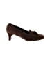 Salvatore Ferragamo Solid Brown Heels Size 5 - photo 1