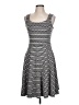 Pixley Chevron-herringbone Gray Casual Dress Size L - photo 1