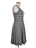 Pixley Chevron-herringbone Gray Casual Dress Size L - photo 4
