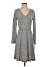 Gap Solid Gray Casual Dress Size S - photo 1