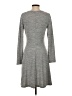 Gap Solid Gray Casual Dress Size S - photo 2