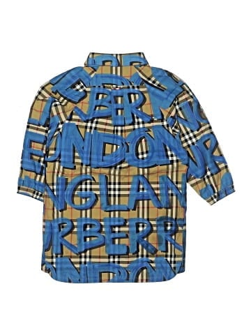 Burberry Check print graffiti Dress (view 2)