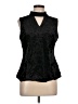 Zac & Rachel Black Sleeveless Blouse Size L - photo 1