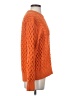 Rag & Bone Solid Orange Pullover Sweater Size S - photo 4
