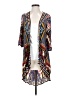 Flying Tomato 100% Rayon Brown Kimono Size S - photo 1