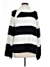 Liz Claiborne Stripes White Pullover Sweater Size L - photo 1