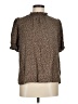 Amazon Essentials 100% Viscose Brown Short Sleeve Turtleneck Size M - photo 1