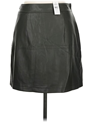 Ann Taylor LOFT Faux Leather Skirt (view 2)