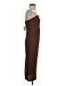 Zara Solid Brown Cocktail Dress Size XS - photo 4