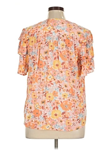 Democracy Short Sleeve Blouse (view 2)