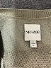 Nic + Zoe Metallic Silver Pullover Sweater Size L - photo 7