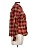 Shyanne 100% Cotton Plaid Brown Long Sleeve Button-Down Shirt Size L - photo 4