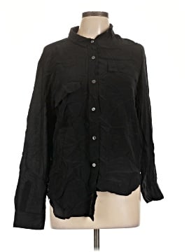 Banana Republic Long Sleeve Silk Top (view 1)