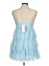 Beginning Boutique 100% Polyester Blue Cocktail Dress Size 6 - photo 2