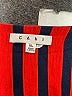 CAbi 100% Cotton Stripes Red Blazer Size XL - photo 3