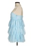 Beginning Boutique 100% Polyester Blue Cocktail Dress Size 6 - photo 5