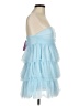 Beginning Boutique 100% Polyester Blue Cocktail Dress Size 6 - photo 4