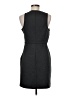 Old Navy Solid Gray Cocktail Dress Size Med Petite - photo 2