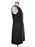Old Navy Solid Gray Cocktail Dress Size Med Petite - photo 4