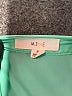 Mine 100% Polyester Teal Short Sleeve Blouse Size M - photo 7