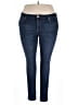 Melissa McCarthy Seven7 Solid Blue Jeans Size 18 - photo 1
