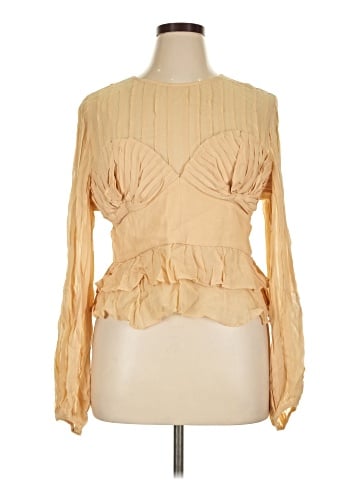 FARM Rio Long Sleeve Blouse (view 1)
