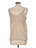 Shinestar 100% Polyester Ivory Sleeveless Blouse Size L - photo 2