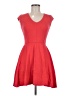 Bar III Solid Red Casual Dress Size M - photo 1