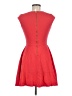 Bar III Solid Red Casual Dress Size M - photo 2