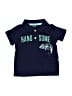 Carter's 100% Cotton Blue Short Sleeve Polo 6-9 MO / 9 MO - photo 1
