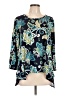 North Style Blue 3/4 Sleeve T-Shirt Size L - photo 1