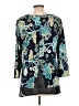 North Style Blue 3/4 Sleeve T-Shirt Size L - photo 2