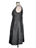 Boutique + 100% Polyester Silver Gray Cocktail Dress Size 10 - photo 5