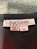 Kay Unger Solid Black Formal Skirt Size 14 - photo 4
