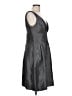 Boutique + 100% Polyester Silver Gray Cocktail Dress Size 10 - photo 4
