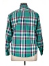 Partners Plaid Teal Long Sleeve Button-Down Shirt Size 14 - photo 2
