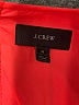 J.Crew 100% Polyester Solid Red Orange Cocktail Dress Size 18 - photo 7