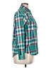 Partners Plaid Teal Long Sleeve Button-Down Shirt Size 14 - photo 4