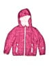 ZeroXposur 100% Polyester Hearts Pink Snow Jacket Size 4T - photo 1