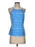 J. McLaughlin Blue Sleeveless Blouse Size XS - photo 1