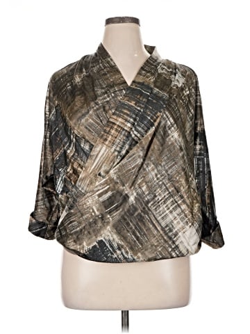 Marla Wynne 3/4 Sleeve Blouse (view 1)