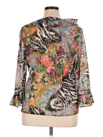 Peck & Peck 3/4 Sleeve Blouse (view 2)